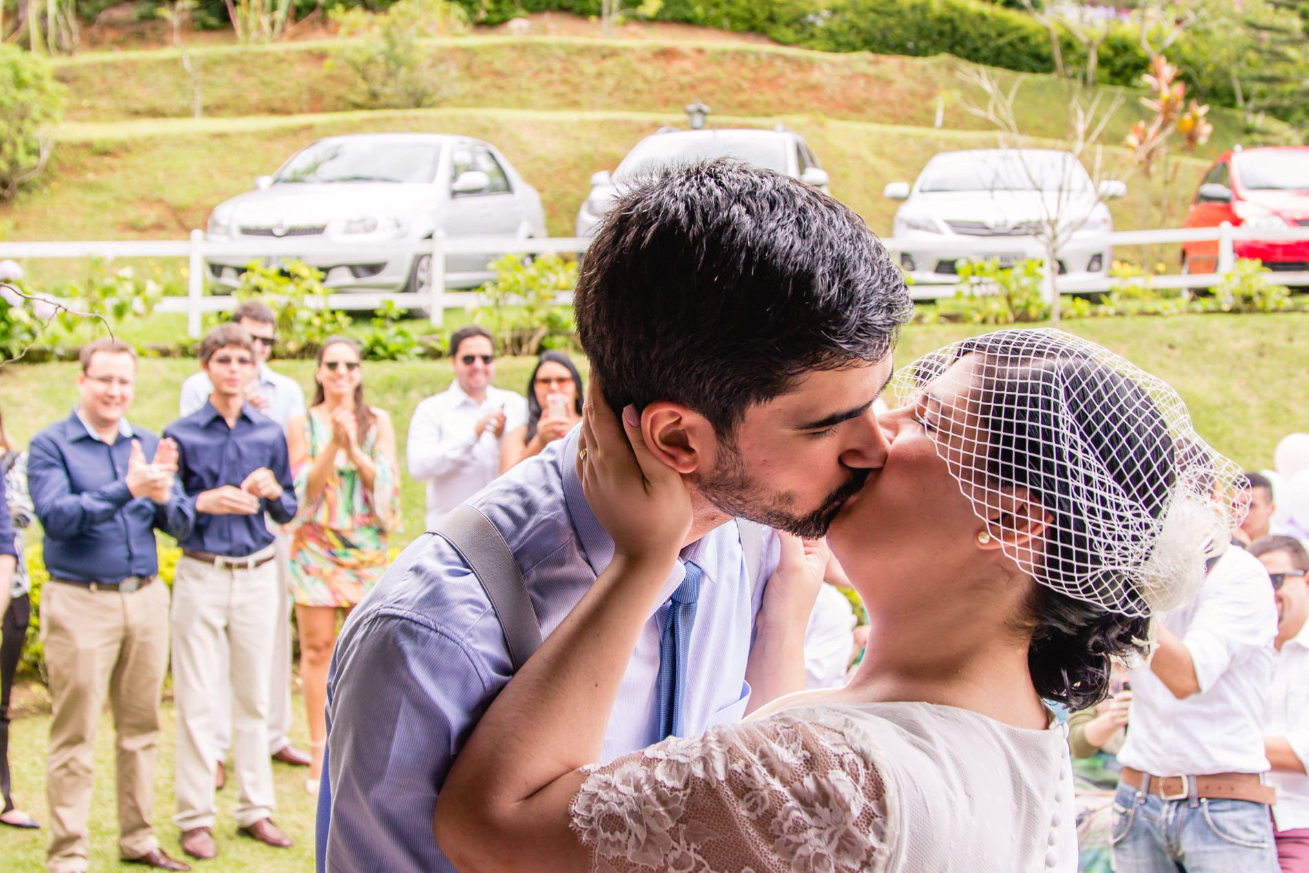 Primeiro beijo no altar