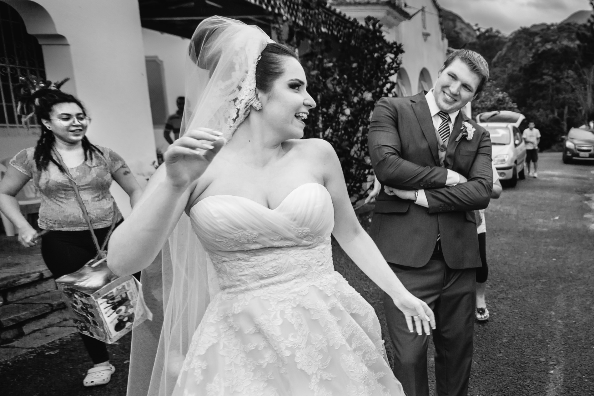 Casamento no Golf Clube. Rolou até um sambinha