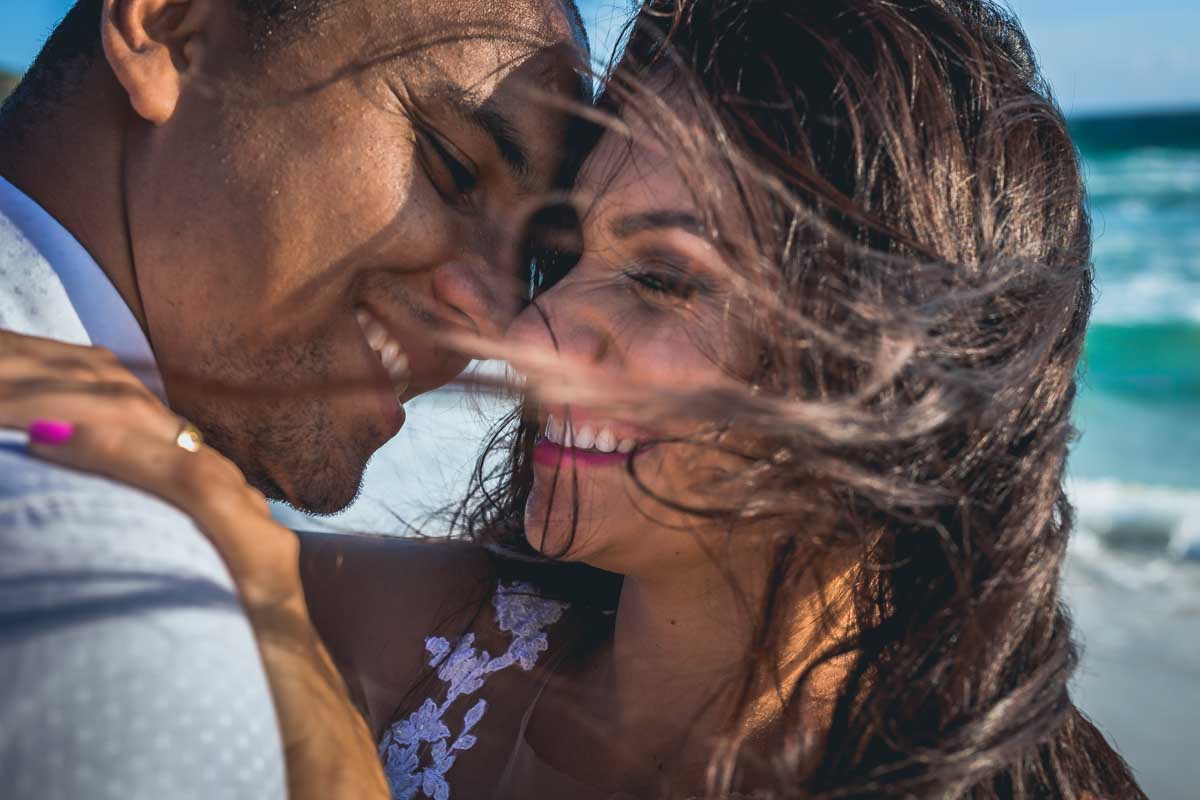 Ensaio pós casamento realizado em Arraial