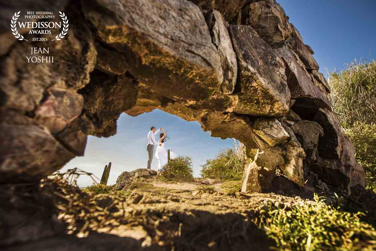 Trash The dress ensaio pós casamento em Arraial