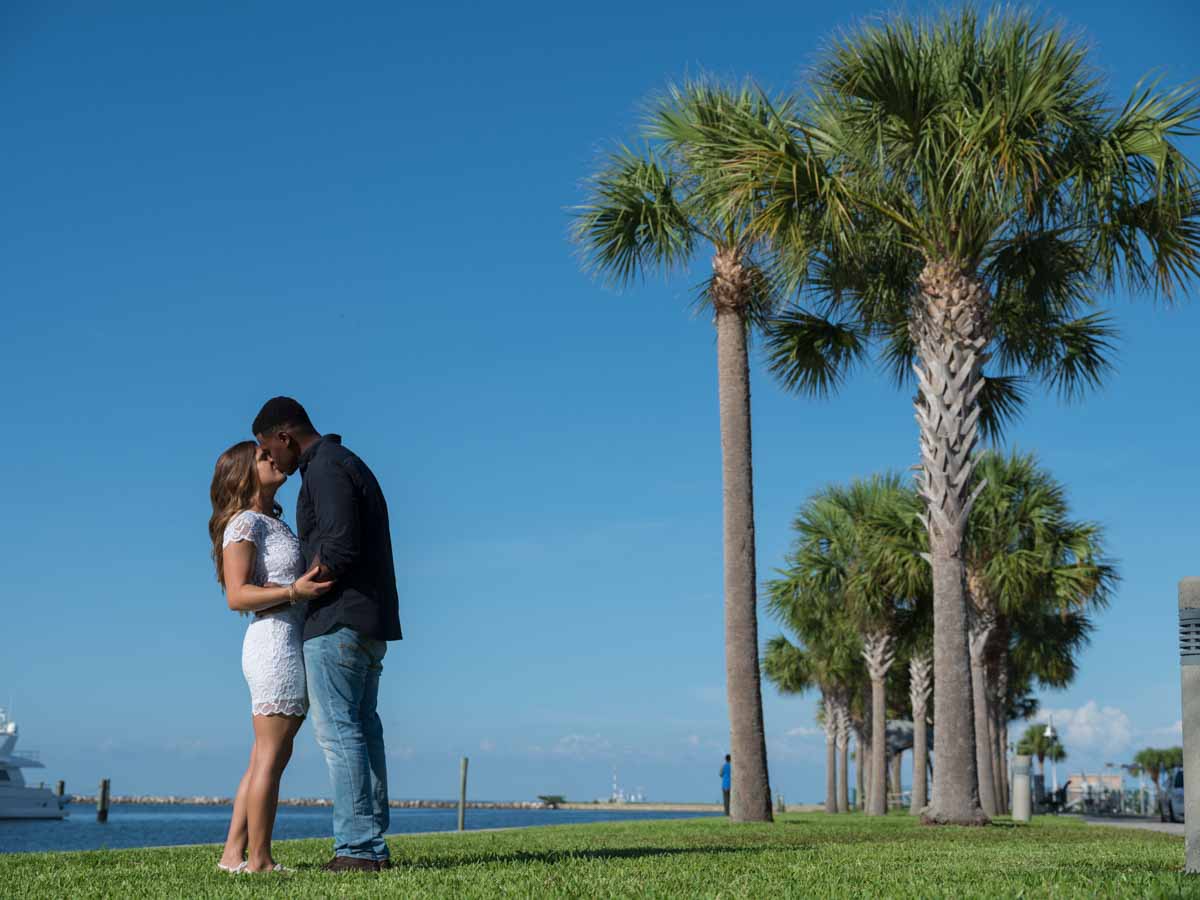 Engagement session in St Pete