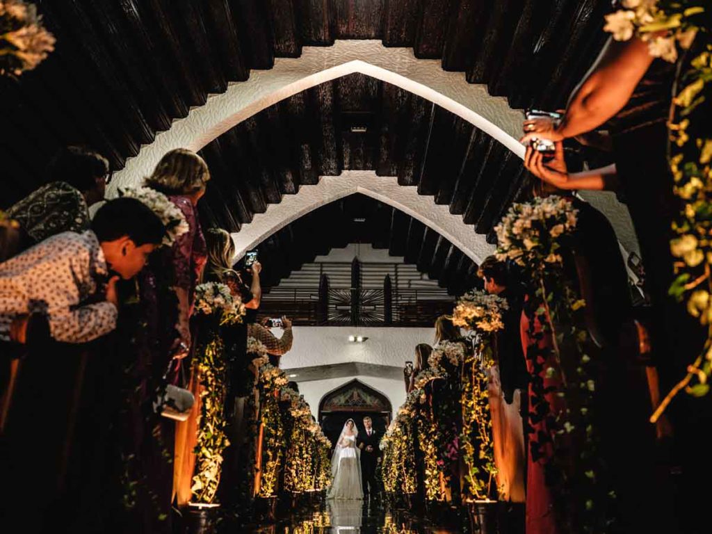 Casamento Cerimônia na igreja St Antonio