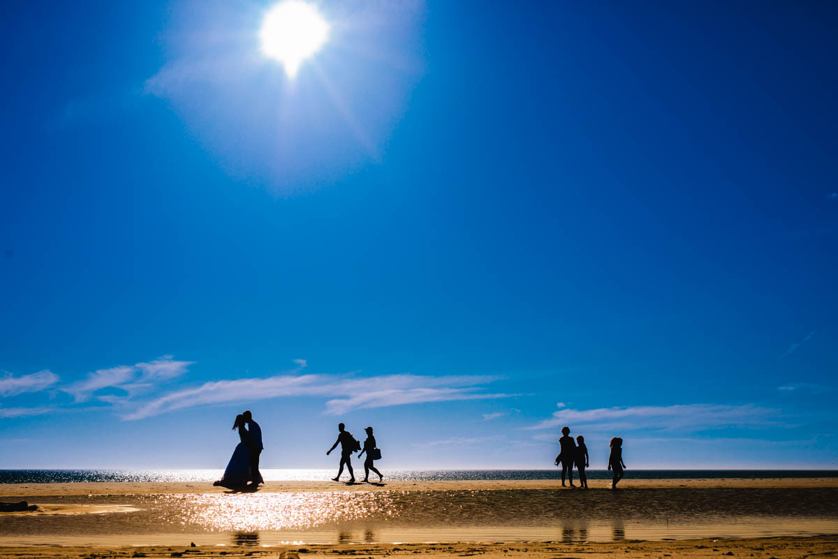 Ensaio pós casamento na praia em Arraial